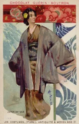 Antikes japanisches Kostüm
